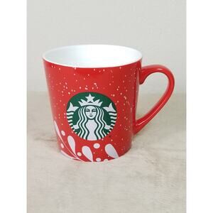 Starbucks Mermaid Logo 2020 Coffee Mug 18oz Tea Cup Large 4 1/4" Red Collectible